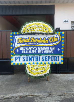 Papan Bunga Duka di Sangaji